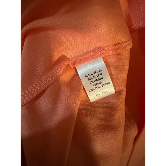 Cupio Coral Lace Fit-and-Flare Dress - Size Medium - Picture 4 of 4